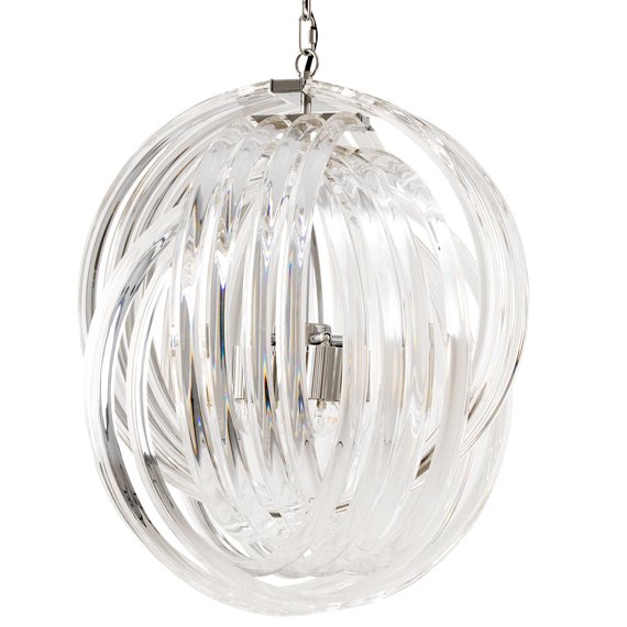 Люстра Chandelier Marco Polo M Прозрачный (Transparent) Никель Люстра Chandelier Marco Polo M Прозрачный (Transparent) Никель в Грозном | Loft Concept