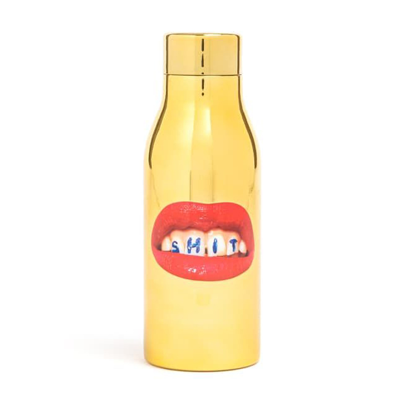 Бутылка Seletti Thermal Bottle Shit Глянцевое золото Бутылка Seletti Thermal Bottle Shit Глянцевое золото в Грозном | Loft Concept