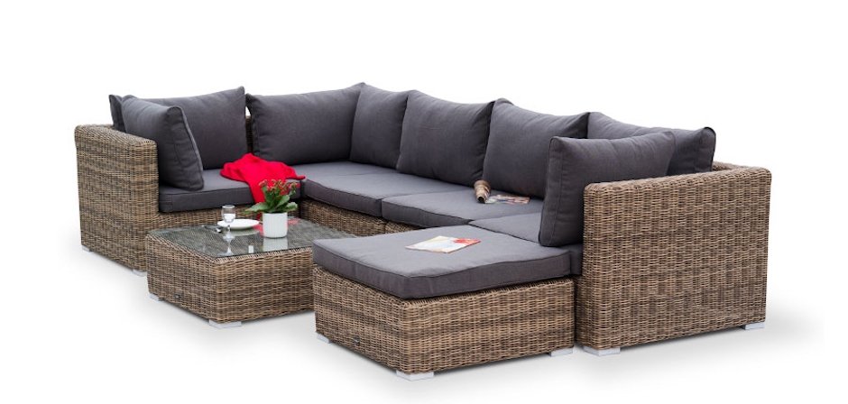 Модульный диван Rottan Grey Модульный диван Rottan Grey - Loft-Concept в Грозном