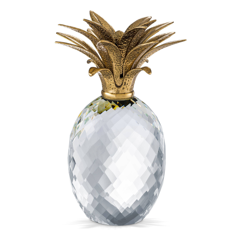 Аксессуар Eichholtz Object Pineapple Латунь Прозрачный Аксессуар Eichholtz Object Pineapple Латунь Прозрачный в Грозном | Loft Concept