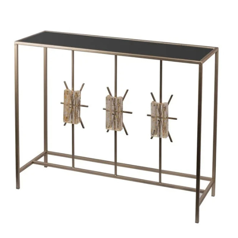 Консоль Console With Decor Золотой Консоль Console With Decor Золотой в Грозном | Loft Concept