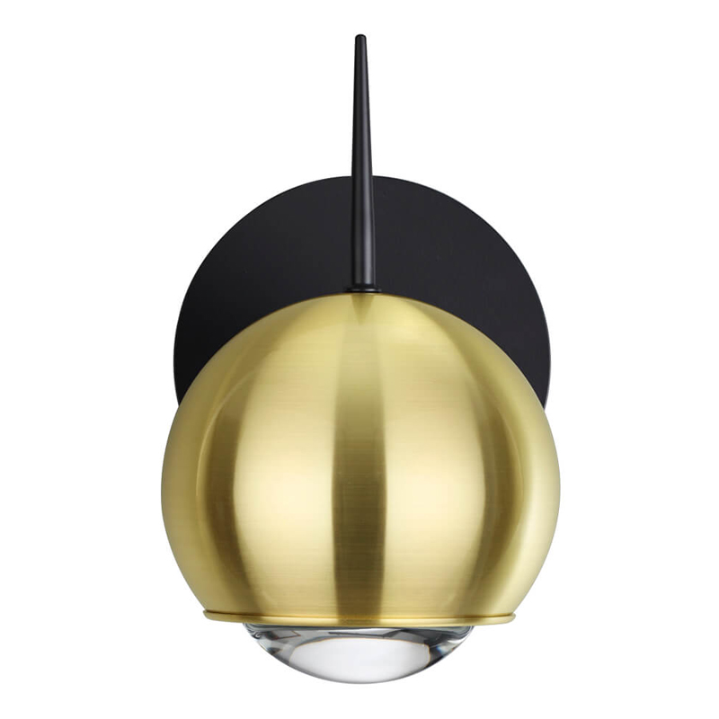 Бра Ivor Sconce Gold Глянцевое золото Черный Бра Ivor Sconce Gold Глянцевое золото Черный в Грозном | Loft Concept