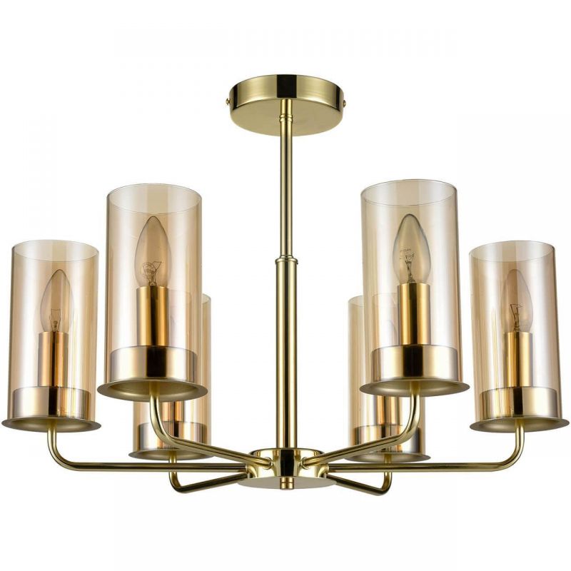 Люстра Honnor Chandelier gold Золотой Янтарь (Amber) Люстра Honnor Chandelier gold Золотой Янтарь (Amber) в Грозном | Loft Concept