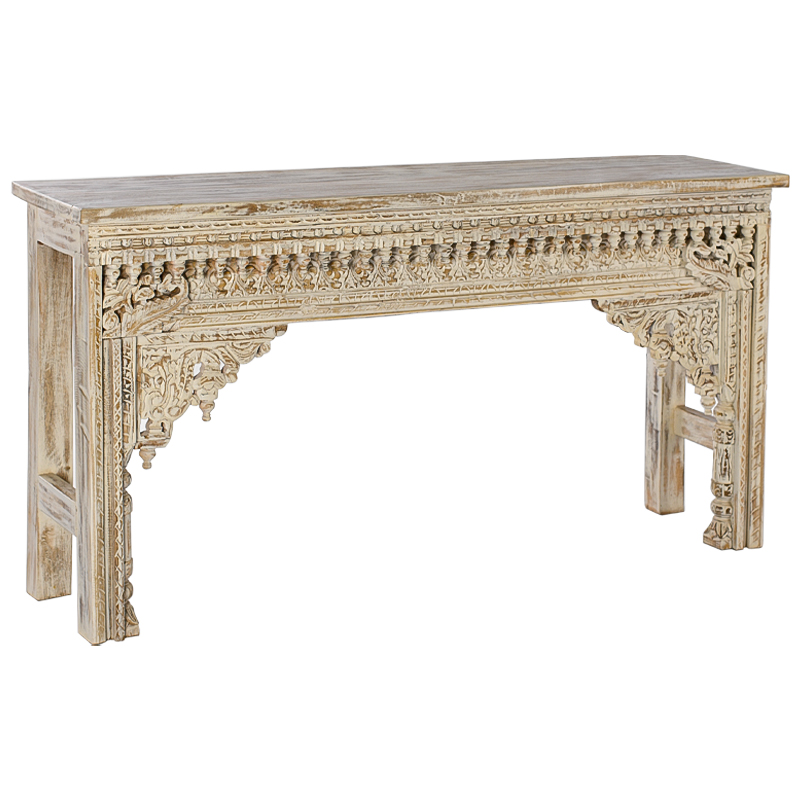 Консоль Parmer Console Бежевый Древесина в Грозном | Loft Concept 
