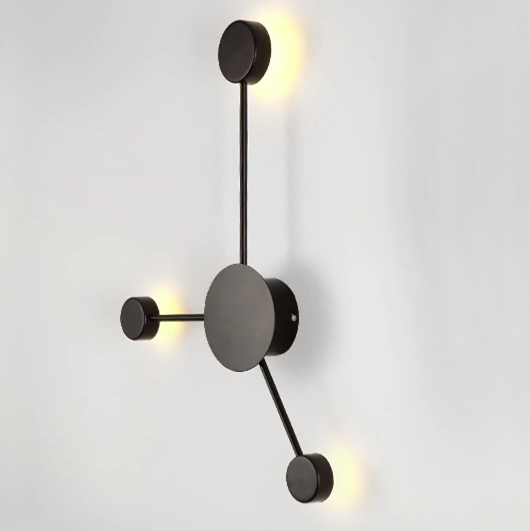Бра Pin Wall Light 3 Черный Бра Pin Wall Light 3 Черный в Грозном | Loft Concept
