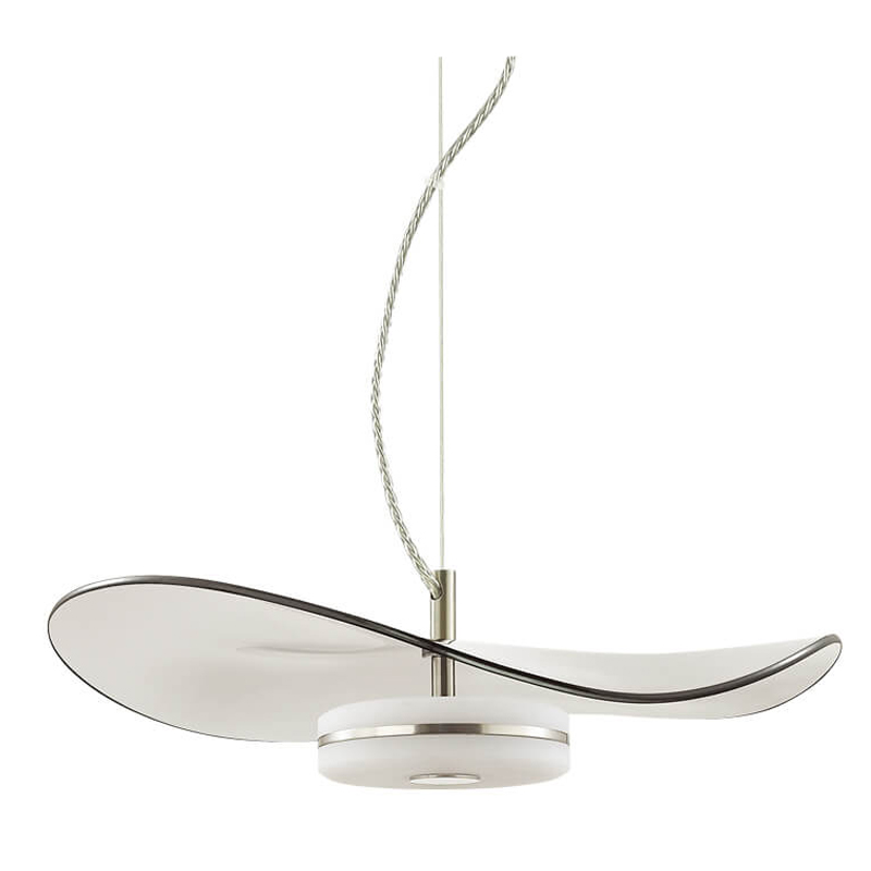 Подвесной светильник Floaty Smoky Hanging lamp Дымчатый (Smoke) Никель Подвесной светильник Floaty Smoky Hanging lamp Дымчатый (Smoke) Никель в Грозном | Loft Concept