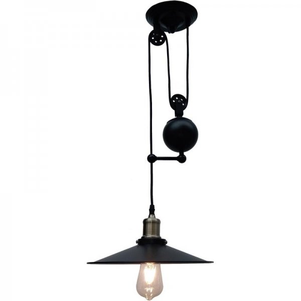 Подвесной светильник Loft Cone Pendant Equilibrium Черный Подвесной светильник Loft Cone Pendant Equilibrium Черный в Грозном | Loft Concept