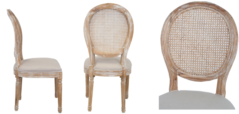 Стул French chairs Provence Beige Rattan 2 Chair Стул French chairs Provence Beige Rattan 2 Chair - Loft-Concept в Грозном