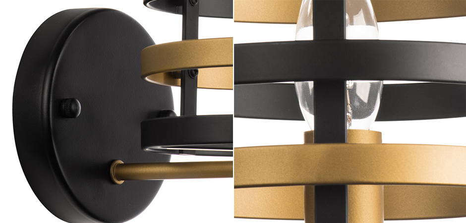 Бра Gold Stripes Sconces Бра Gold Stripes Sconces - Loft-Concept в Грозном