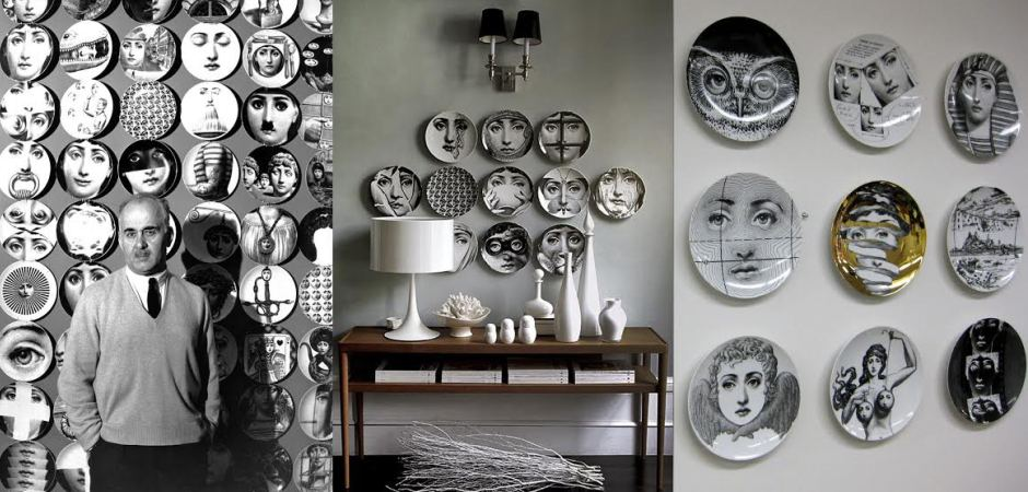 Декоративная тарелка Fornasetti 30.CR.BW.R01-121 - Loft-Concept в Грозном