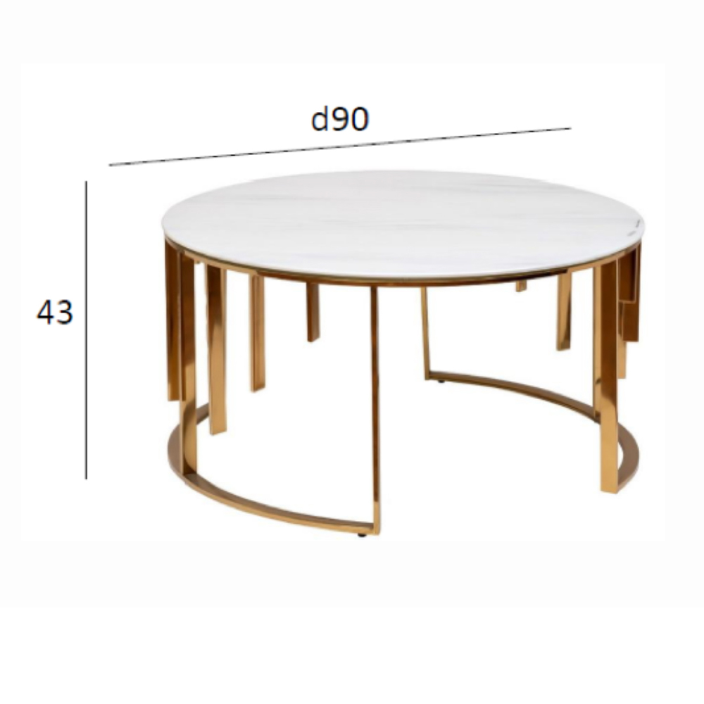 Стол журнальный круглый Interior Accent Стол журнальный круглый Interior Accent в Грозном