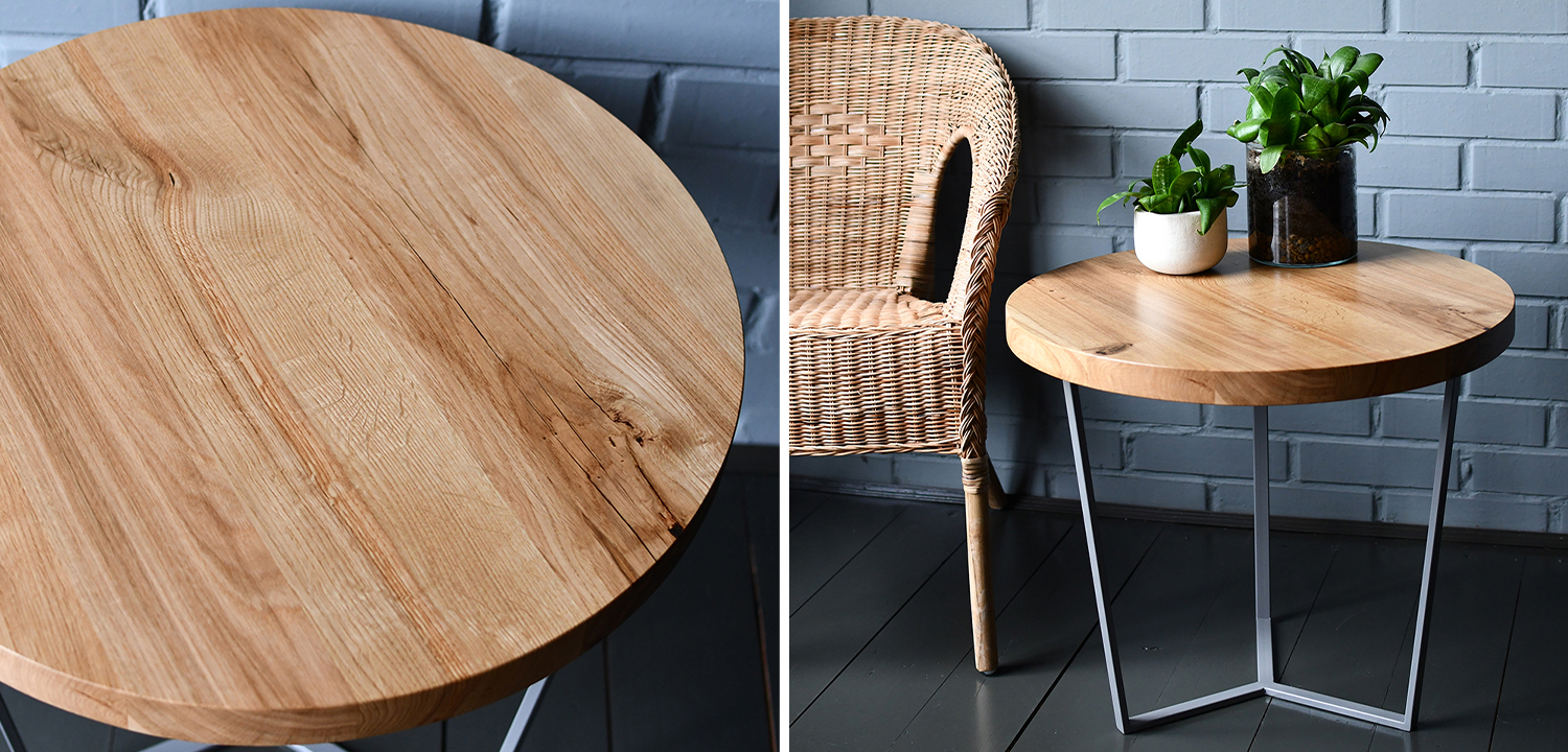 Кофейный стол Morin Industrial Metal Rust Coffee Table - фото