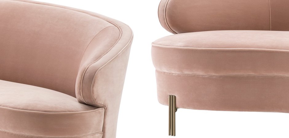 Диван Eichholtz Sofa Pierson nude Диван Eichholtz Sofa Pierson nude - Loft-Concept в Грозном