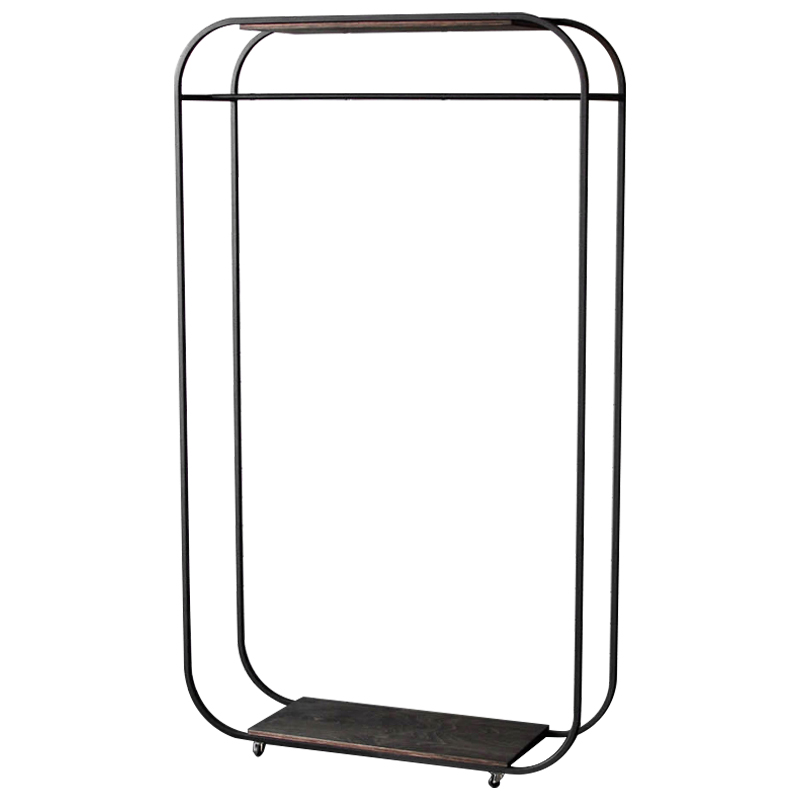 Рейл Tala Industrial Metal Rust Clothes Rail Черный Коричневый Рейл Tala Industrial Metal Rust Clothes Rail Черный Коричневый в Грозном | Loft Concept