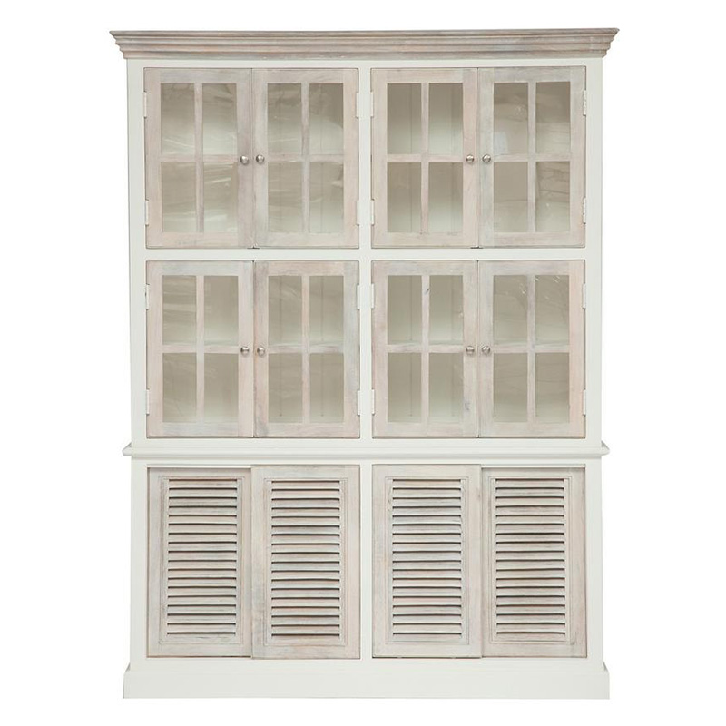 Витрина Edmon Cupboard Белый Витрина Edmon Cupboard Белый в Грозном | Loft Concept
