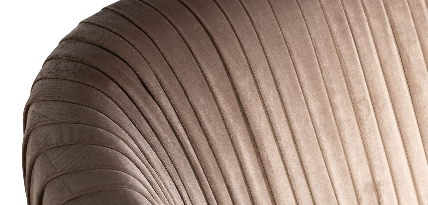 Диван трехместный велюр Bolger sofa three-seater velvet - фото №1