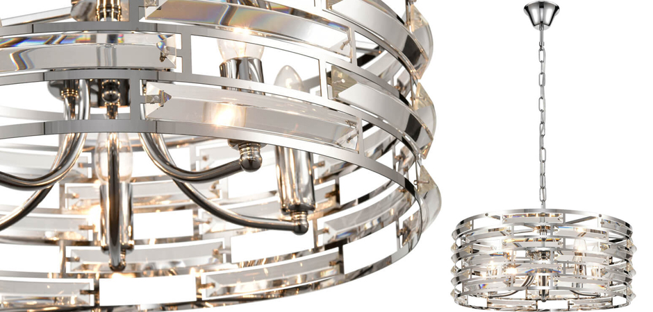 Люстра Chandelier Glass Inserts Люстра Chandelier Glass Inserts - Loft-Concept в Грозном