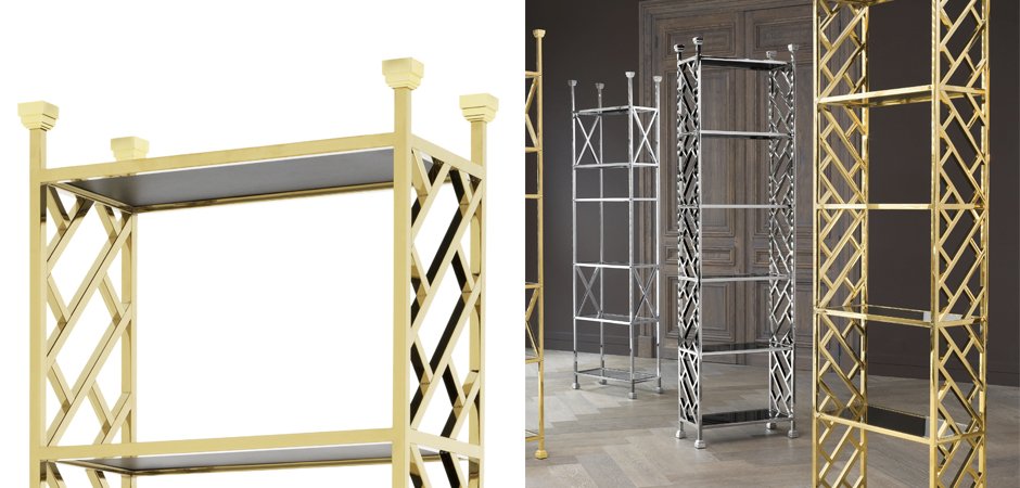 Стеллаж Eichholtz Cabinet Skyler Стеллаж Eichholtz Cabinet Skyler - Loft-Concept в Грозном