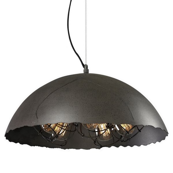 Подвесной светильник Uneven Edge Loft Pendant lamp 5 Графит Подвесной светильник Uneven Edge Loft Pendant lamp 5 Графит в Грозном | Loft Concept