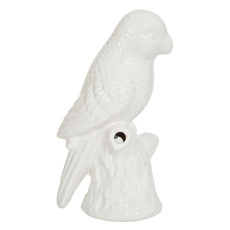 Фигурка керамика белый попугай Small Parrot Белый Фигурка керамика белый попугай Small Parrot Белый в Грозном | Loft Concept