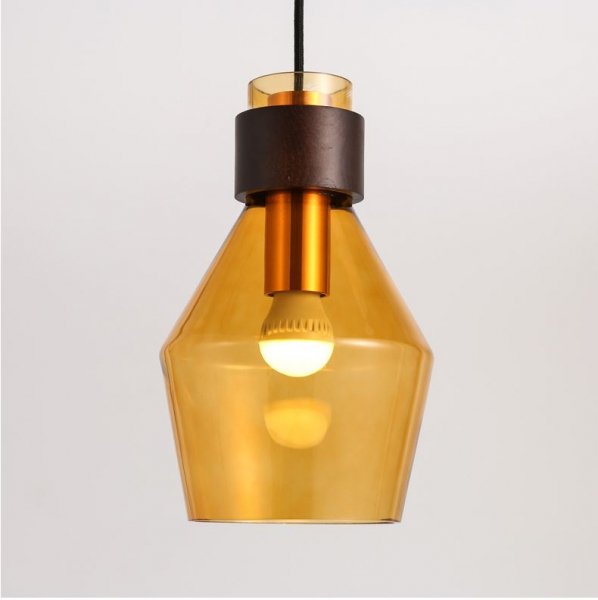 Подвесной светильник Miami Yellow glass Подвесной светильник Miami Yellow glass в Грозном | Loft Concept