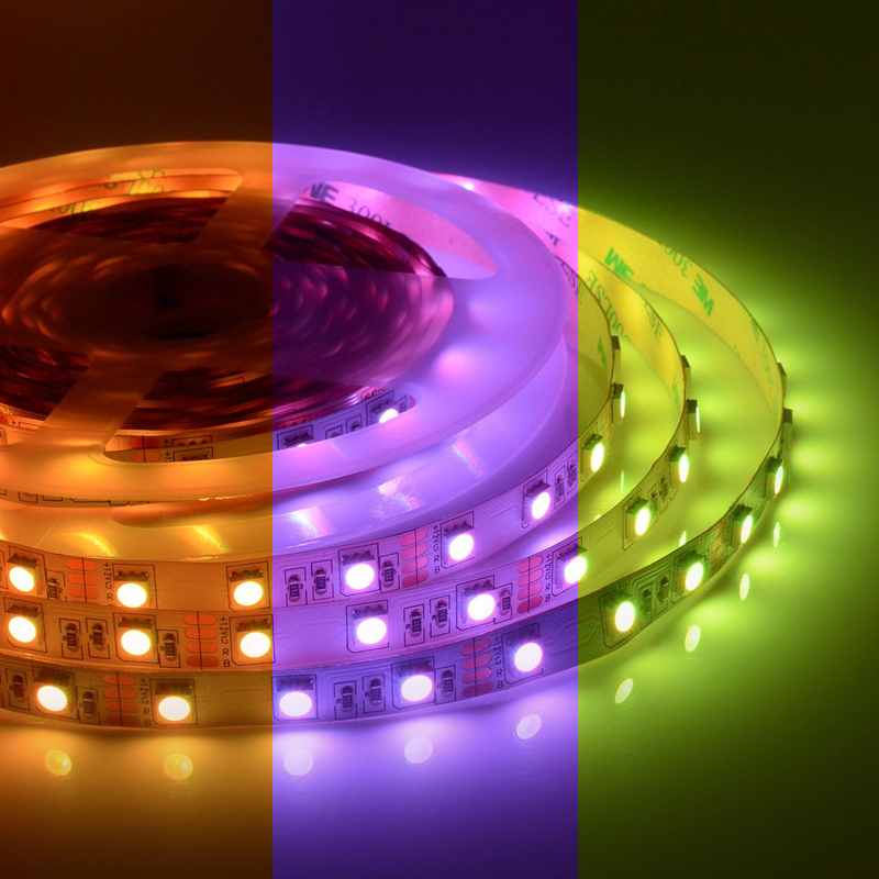 Светодиодная лента 14,4W/m 60LED/m 5050SMD разноцветная 5M Белый Светодиодная лента 14,4W/m 60LED/m 5050SMD разноцветная 5M Белый в Грозном | Loft Concept