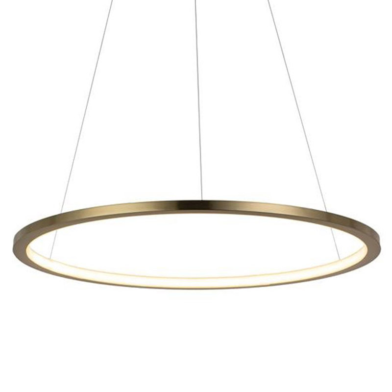 Подвесной светильник Yvette Ring Horizontal gold Золотой Подвесной светильник Yvette Ring Horizontal gold Золотой в Грозном | Loft Concept