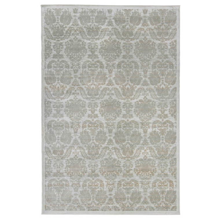 Ковёр из вискозы Indian pattern Mistery Серый Ковёр из вискозы Indian pattern Mistery Серый в Грозном | Loft Concept