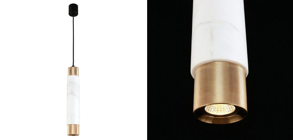 Подвесной светильник Cocktail Tube Бронзовый Подвесной светильник Cocktail Tube Бронзовый - Loft-Concept в Грозном