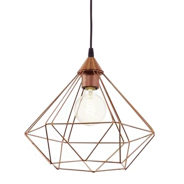 Подвесной светильник Corners and Bars Pendant Медь светлая Подвесной светильник Corners and Bars Pendant Медь светлая в Грозном | Loft Concept