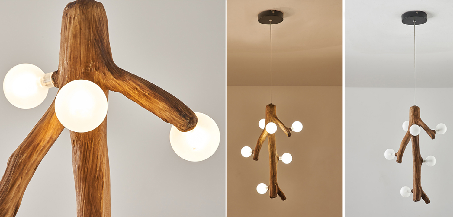 Подвесной светильник Tree branch Pendant - фото