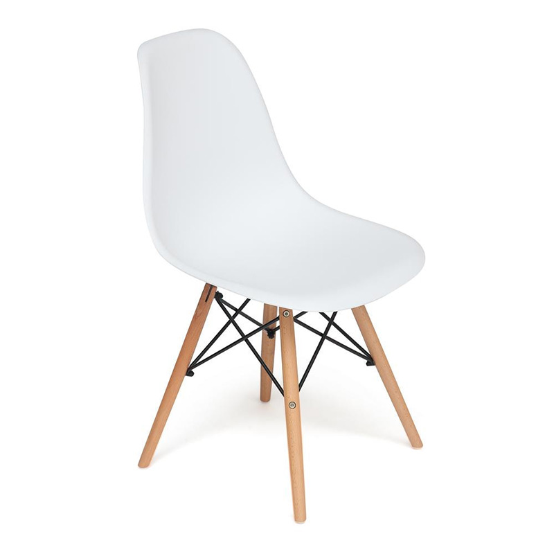 Стул DSW white Белый Древесина в Грозном | Loft Concept 