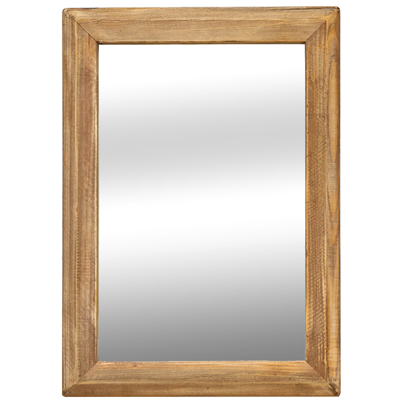Настенное зеркало в деревянной раме Bruno Mirror Древесина Зеркало Настенное зеркало в деревянной раме Bruno Mirror Древесина Зеркало в Грозном | Loft Concept