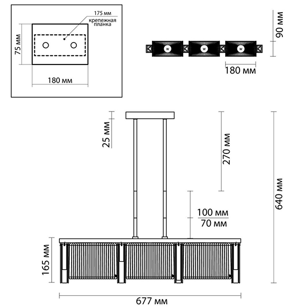 Люстра Madelen Chrome Linear Chandelier Люстра Madelen Chrome Linear Chandelier в Грозном
