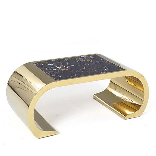Кофейный стол Gold Regulus Глянцевое золото Кофейный стол Gold Regulus Глянцевое золото в Грозном | Loft Concept