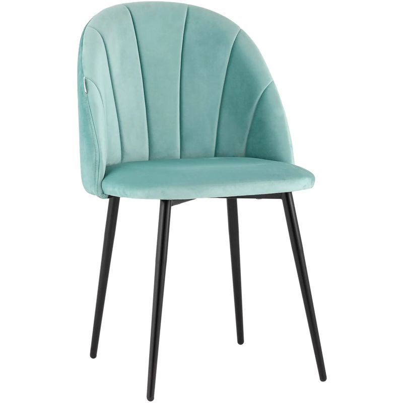 Стул Balsari S Chair Цвет Тиффани Бирюзовый Черный Стул Balsari S Chair Цвет Тиффани Бирюзовый Черный в Грозном | Loft Concept