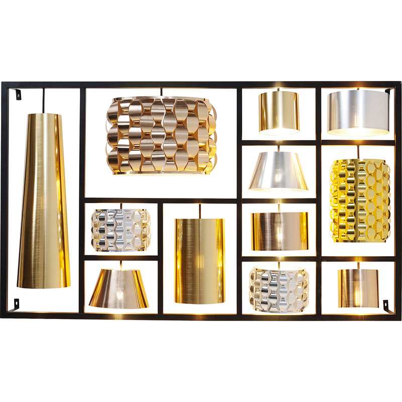 Бра Plusieurs Lamps gold Золотой Серебряный Бра Plusieurs Lamps gold Золотой Серебряный в Грозном | Loft Concept