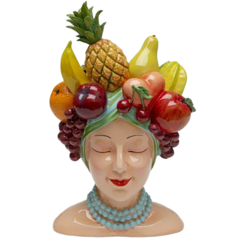 Ваза Fruit Woman Красный Желтый Бежевый Оранжевый Зеленый Ваза Fruit Woman Красный Желтый Бежевый Оранжевый Зеленый в Грозном | Loft Concept