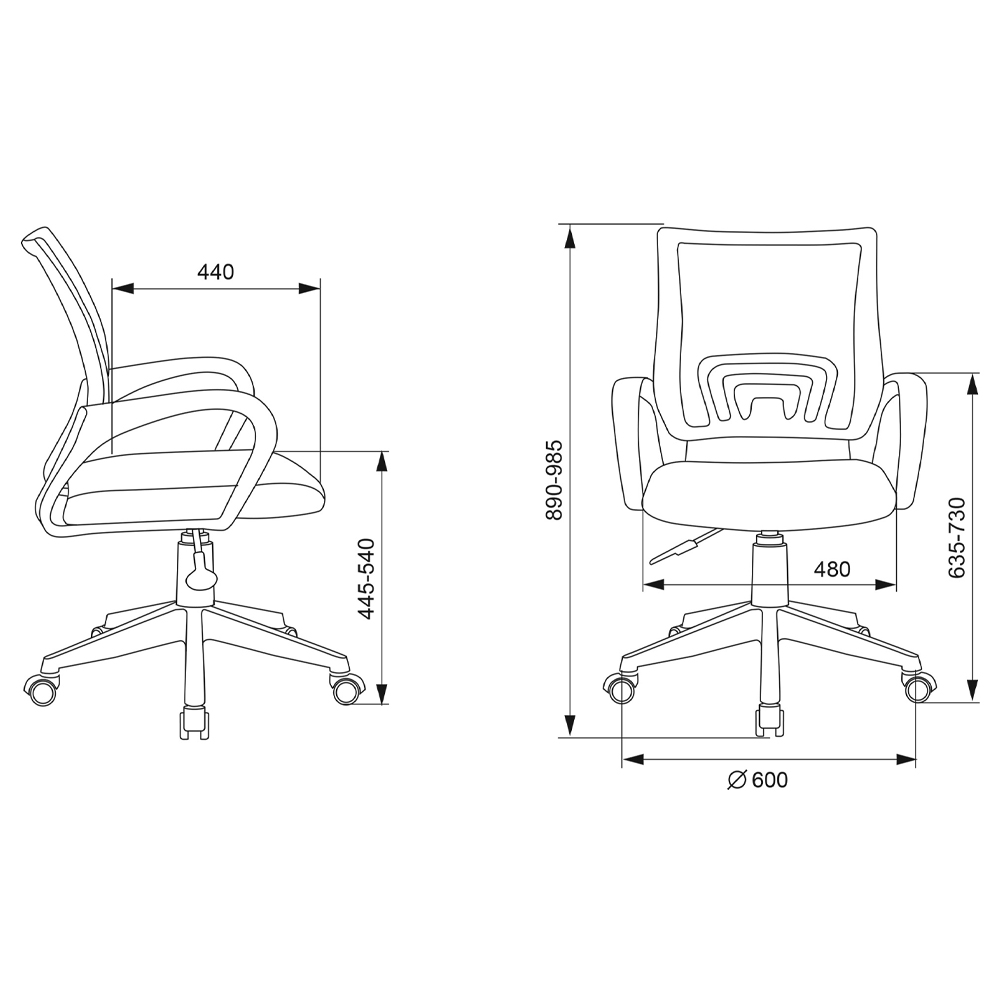 Офисное кресло с основанием из белого пластика Desk chairs Pink Офисное кресло с основанием из белого пластика Desk chairs Pink в Грозном