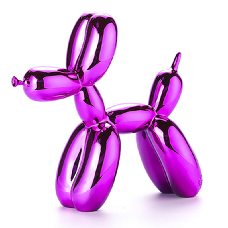Статуэтка Jeff Koons Balloon Dog medium Purple Пурпурно-фиолетовый Статуэтка Jeff Koons Balloon Dog medium Purple Пурпурно-фиолетовый в Грозном | Loft Concept