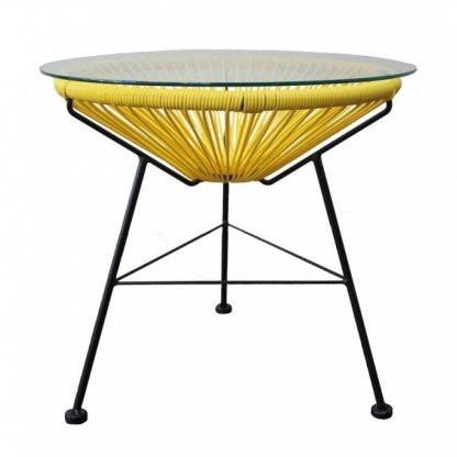 Приставной стол Acapulco side table Yellow Морская синь Желтый Оранжевый Зеленый Черный Белый Приставной стол Acapulco side table Yellow Морская синь Желтый Оранжевый Зеленый Черный Белый в Грозном | Loft Concept