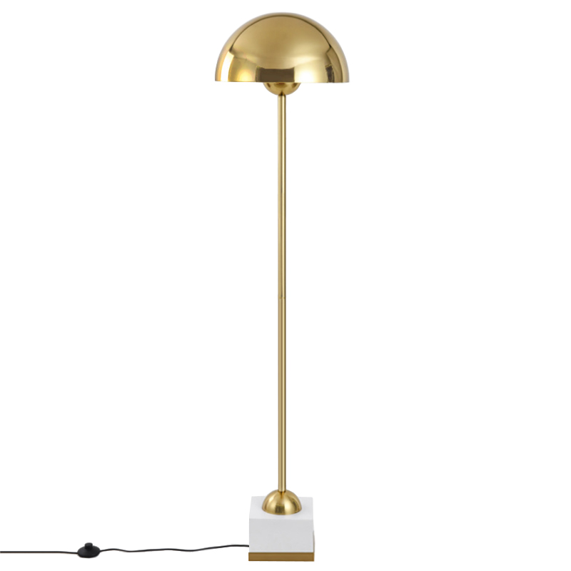 Торшер Riverside Floor Lamp Золотой Торшер Riverside Floor Lamp Золотой в Грозном | Loft Concept