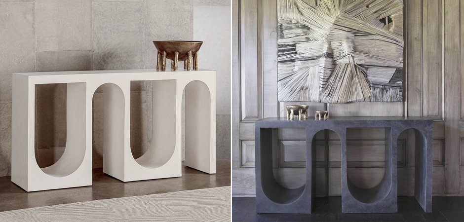 Консоль ROXBURY CONSOLE Grey Консоль ROXBURY CONSOLE Grey - Loft-Concept в Грозном
