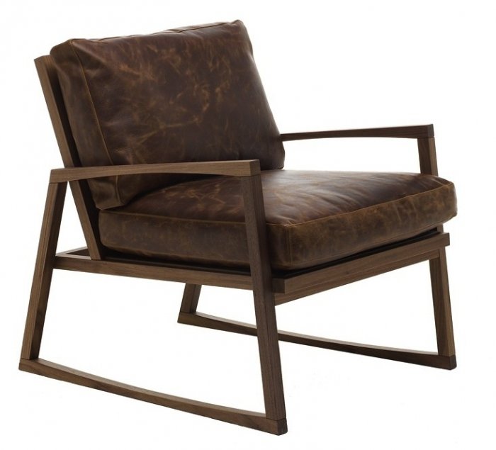 Кресло York armchair Коричневый Кресло York armchair Коричневый в Грозном | Loft Concept