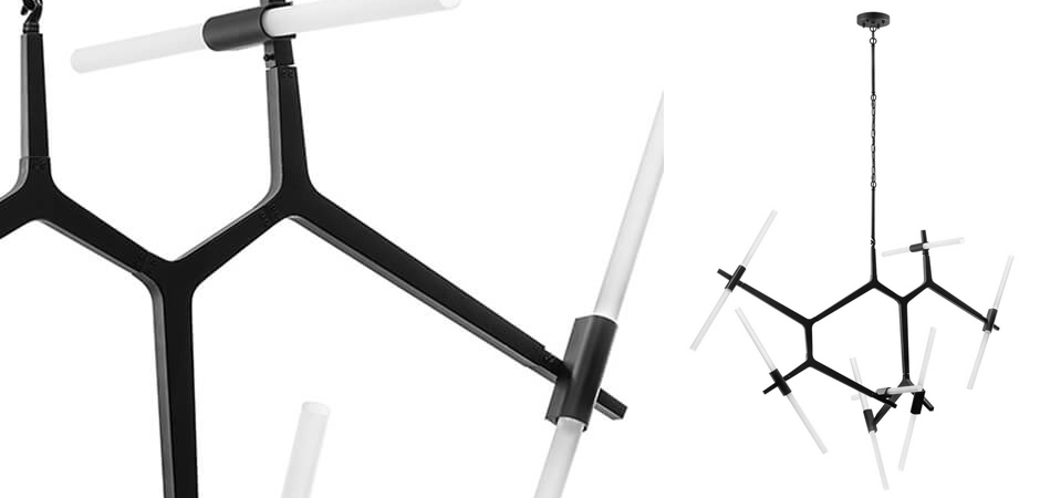 Люстра Агнес Chandelier Black 14 Люстра Агнес Chandelier Black 14 - Loft-Concept в Грозном
