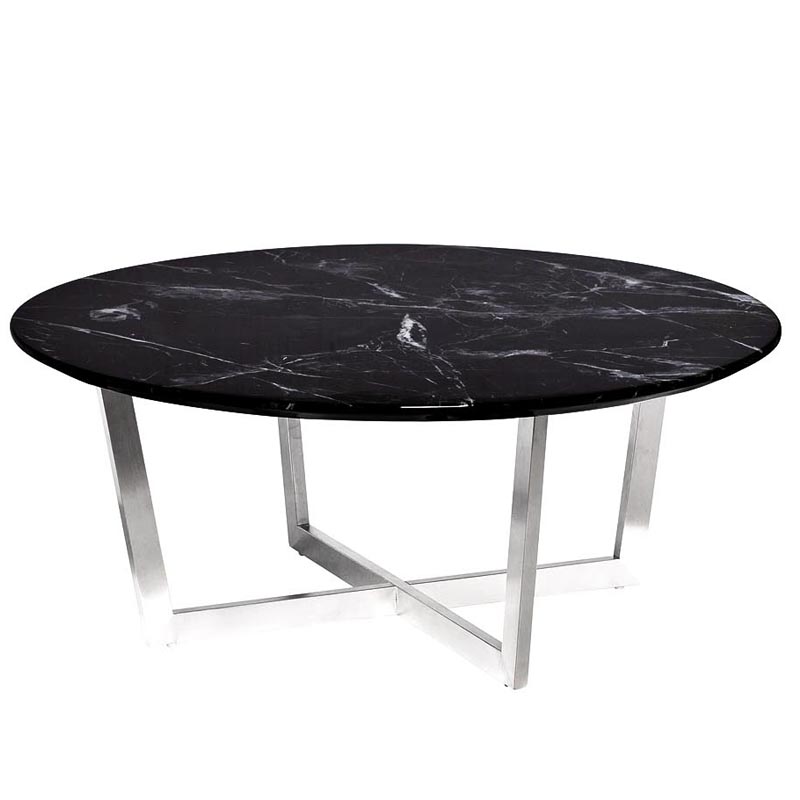 Кофейный стол Adamson Coffee Table Серебряный Кофейный стол Adamson Coffee Table Серебряный в Грозном | Loft Concept