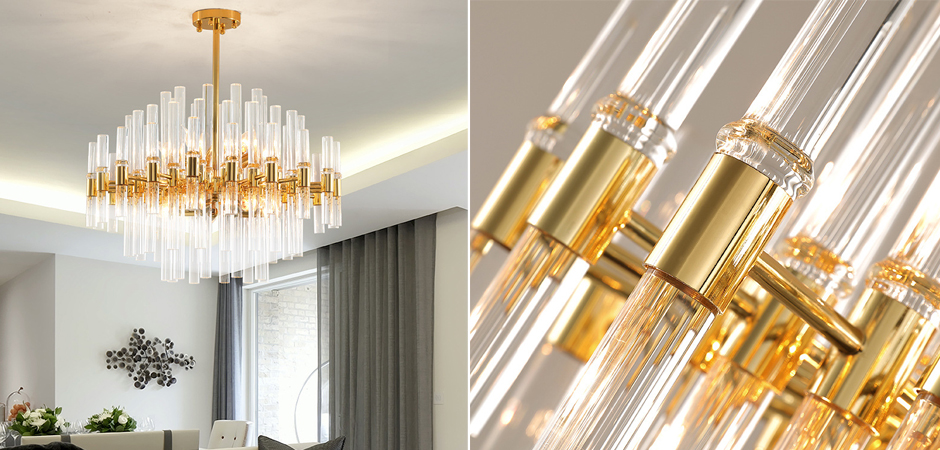 Люстра Luxxu Waterfall Round suspension Люстра Luxxu Waterfall Round suspension - Loft-Concept в Грозном