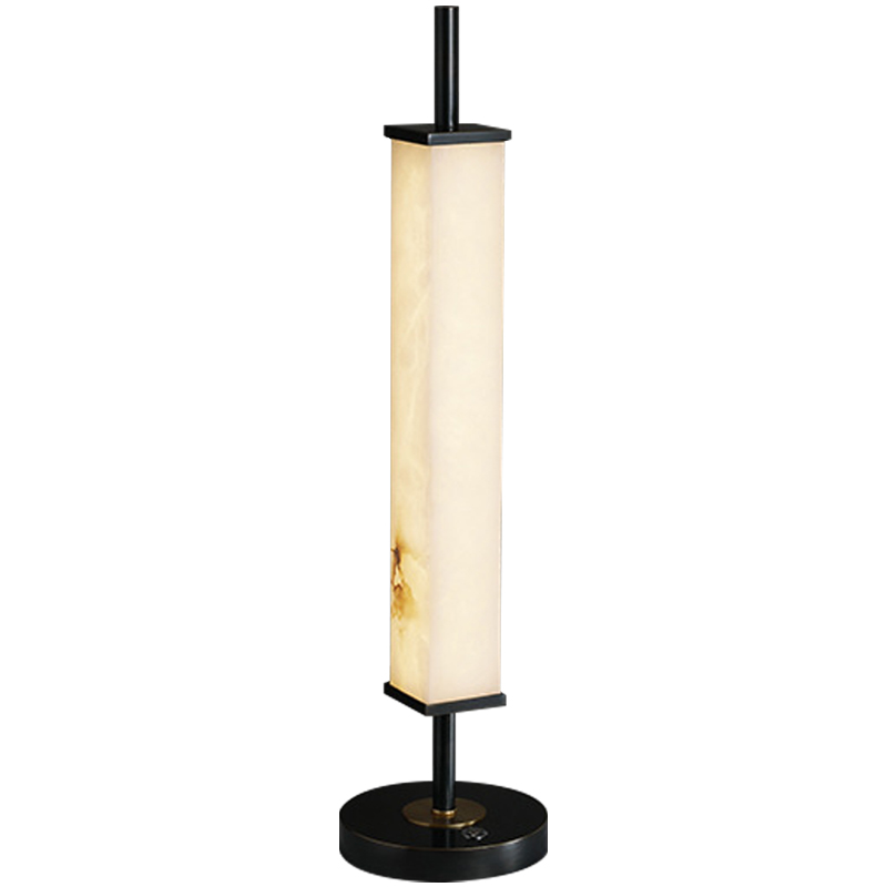 Настольная лампа Gaelle Modern Marble Table Lamp Темная медь Черный Белый Мрамор Bianco Настольная лампа Gaelle Modern Marble Table Lamp Темная медь Черный Белый Мрамор Bianco в Грозном | Loft Concept