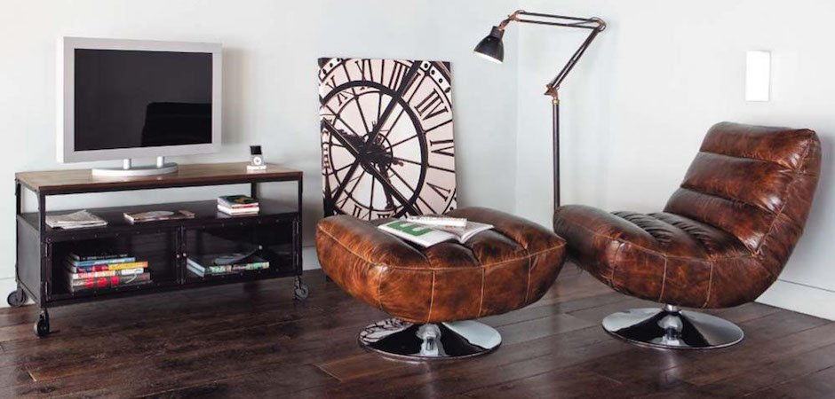 Тумба в стиле Индастриал на колёсах Industrial Bar Oak Chest mini Тумба в стиле Индастриал на колёсах Industrial Bar Oak Chest mini - Loft-Concept в Грозном