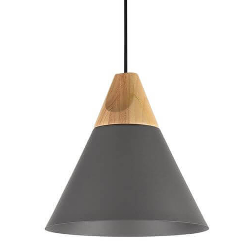 Подвесной светильник Opaque Light grey 22 Серый Коричневый в Грозном | Loft Concept 